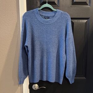 American Eagle Outfitters Blue Crewneck Sweater